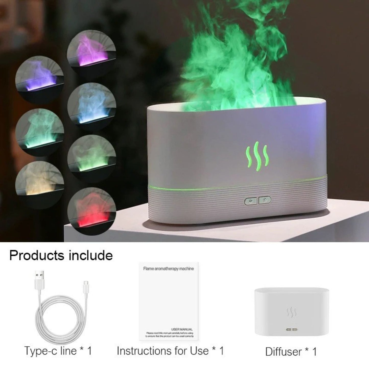 FlameGlow Aroma Humidifier