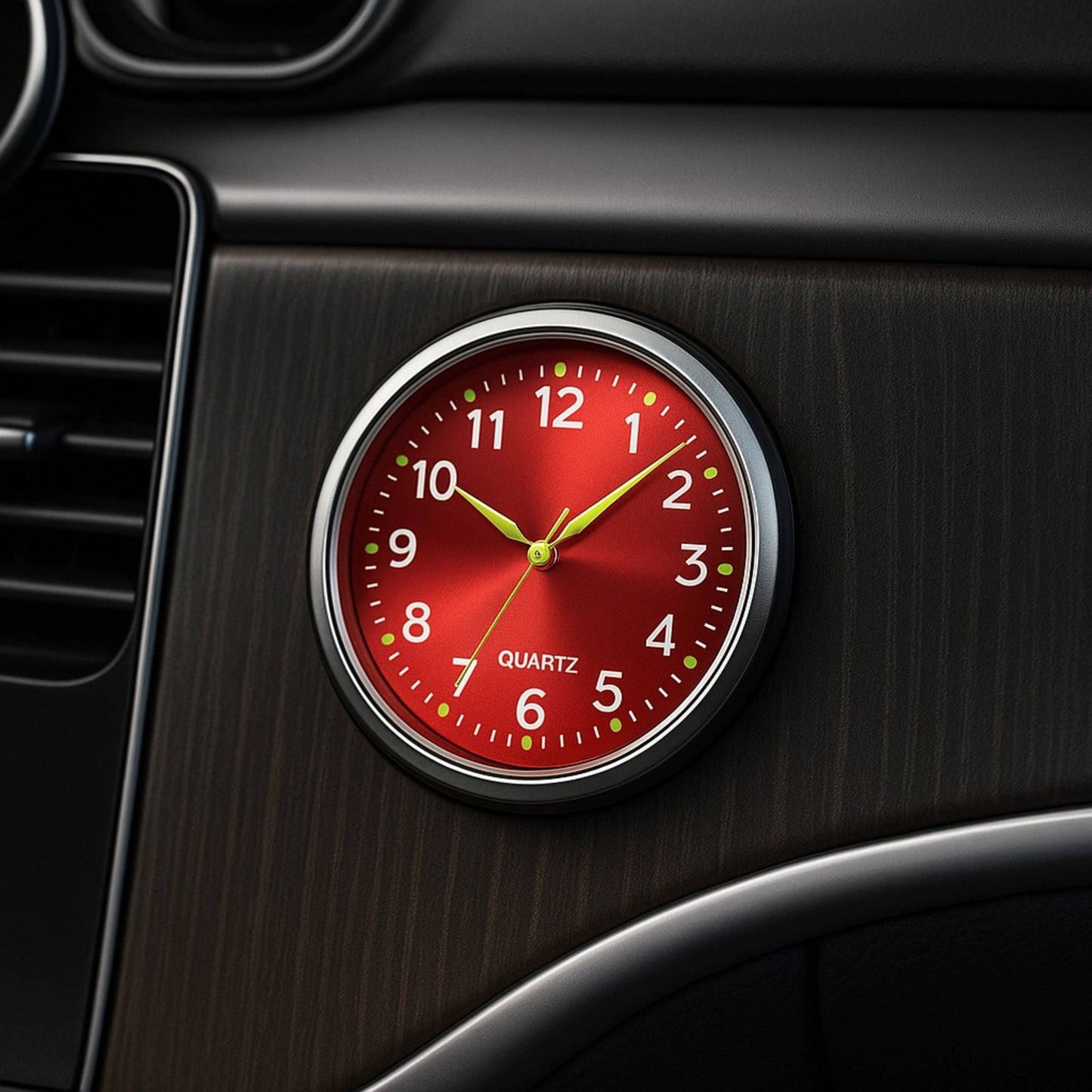 Glow-in-the-Dark Car Clock