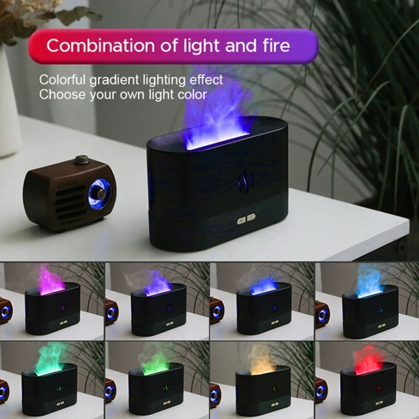 FlameGlow Aroma Humidifier