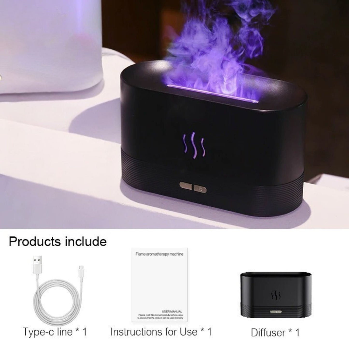 FlameGlow Aroma Humidifier