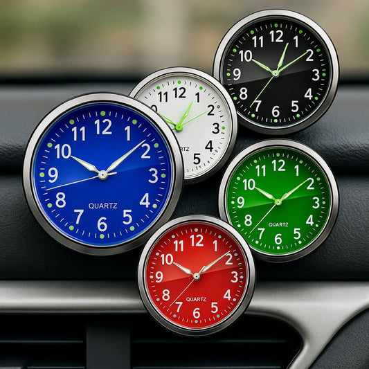 Glow-in-the-Dark Car Clock